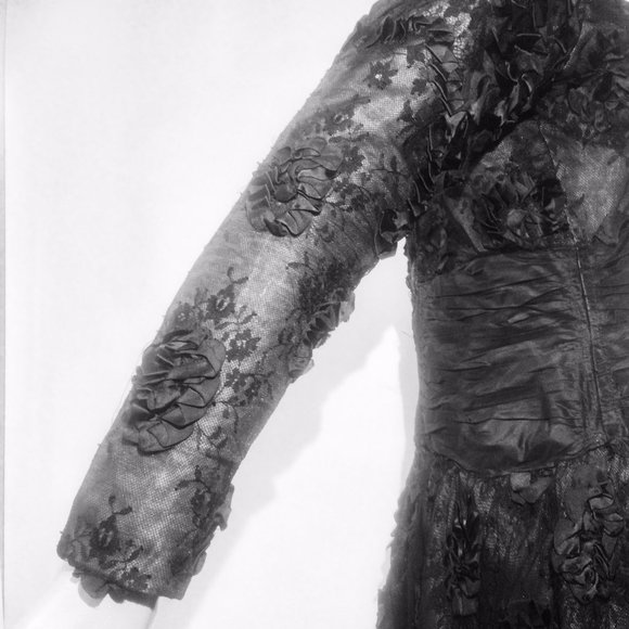 Ruben Panis Vtg Lace Evening Cocktail Midi Dress - Picture 10 of 16